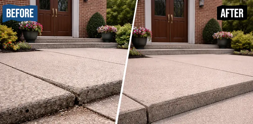 Church & Nonprofit Property Concrete Leveling Contractor in St Louis