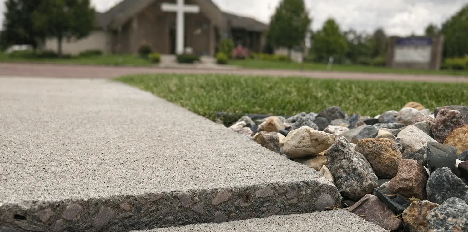 Church & Nonprofit Property Concrete Leveling St Louis