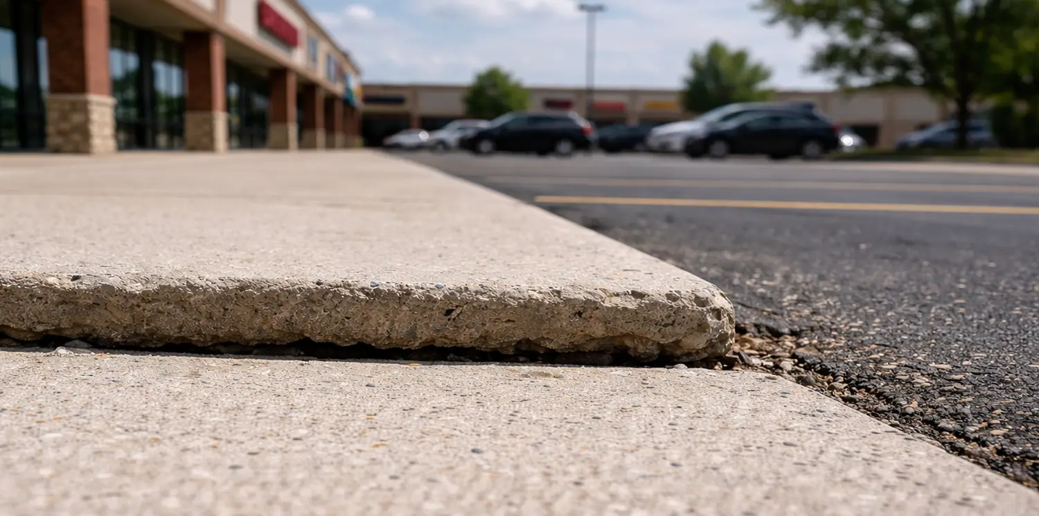 Office Building Sidewalk & Entry Repair St Louis