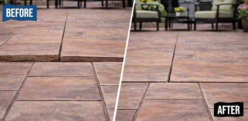 Patio Leveling Contractor in St Louis