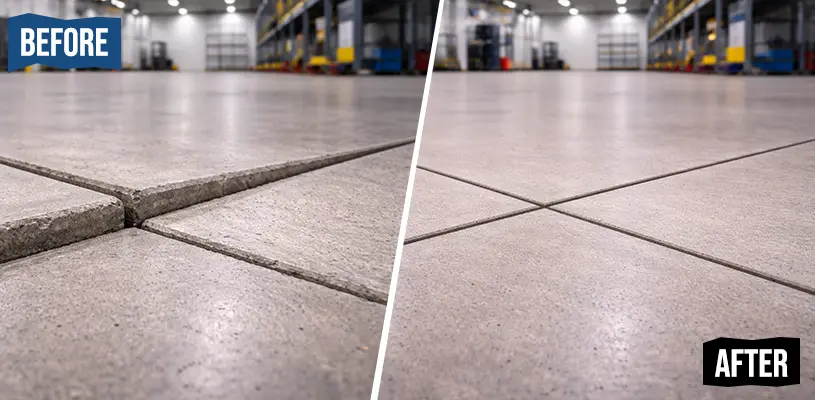 Warehouse Floor Lifting Contractor in St Louis